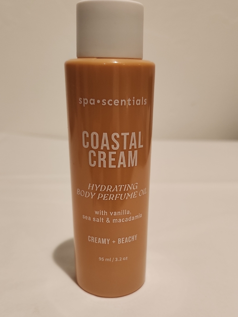 Coastal Cream Hydrating Body Perfume Oil - Vanilla, Sea Salt & Macadamia